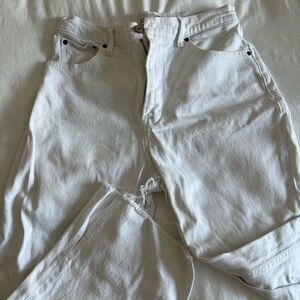Abercrombie White Jeans